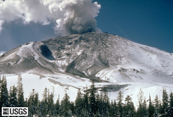 Eruption of Mt St Helens